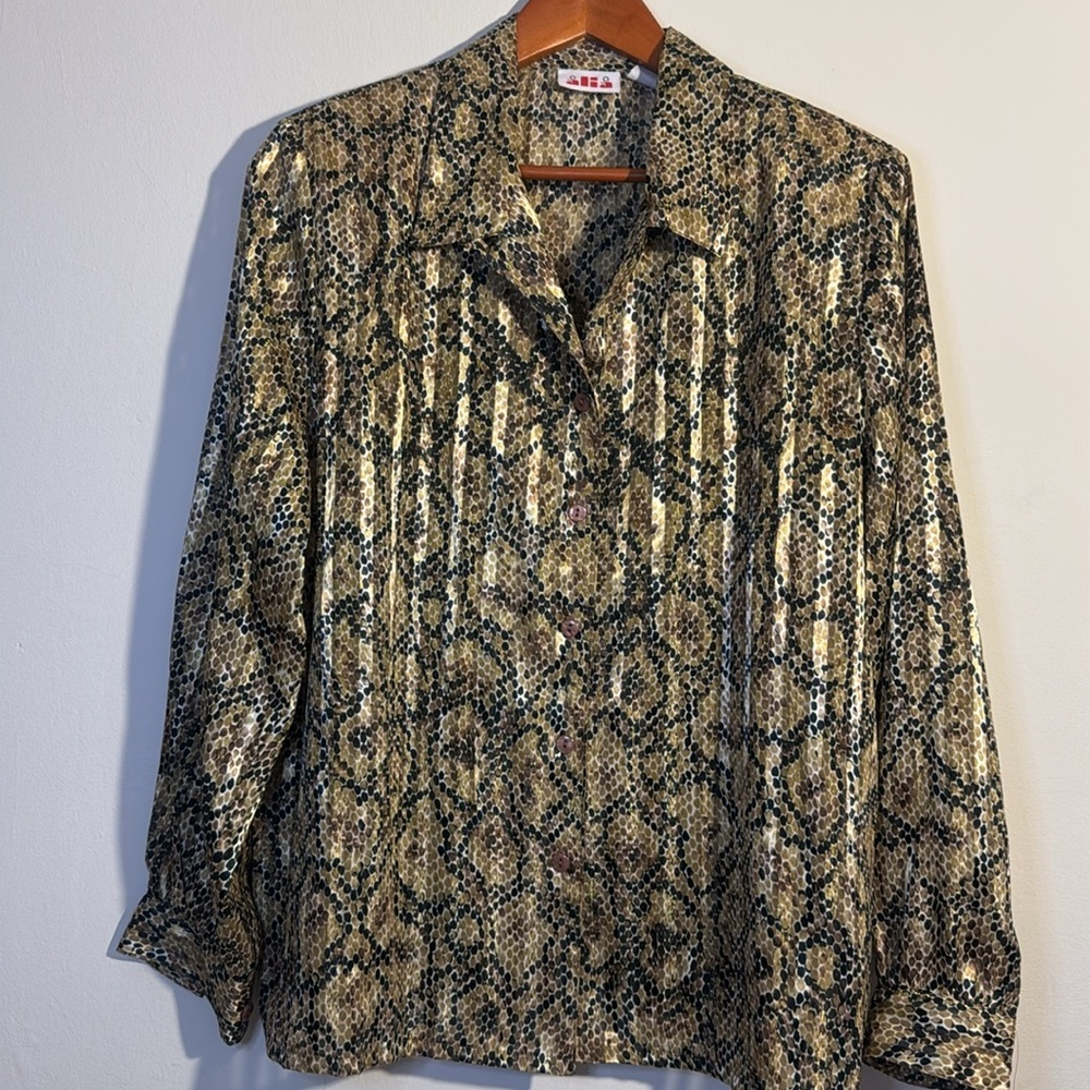 VTG ALIA BLOUSE WOMEN’S SIZE 16 LIKE NEW